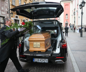 Alaksandr Milinkiewicz spoczął na warszawskich Powązkach