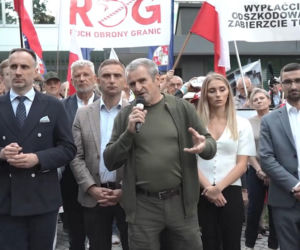 Manifestacja ROG w Warszawie. Żądali reparacji