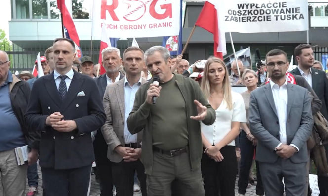 Manifestacja ROG w Warszawie. Żądali reparacji