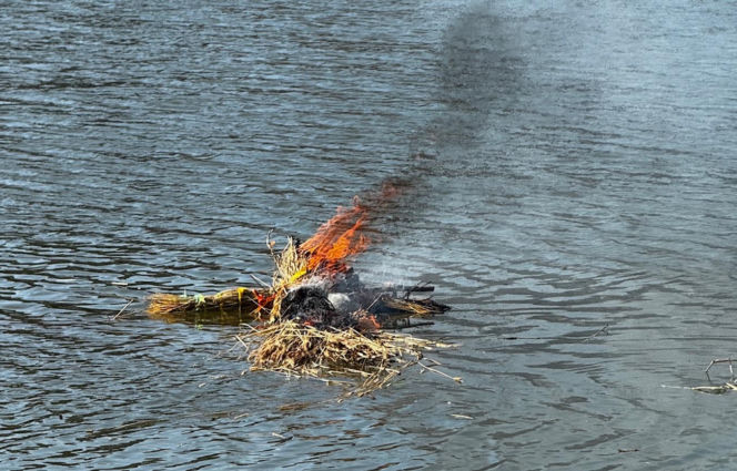 Marzanna spłonęła, a zima uciekła! Tak Lublin przywitał wiosnę w Skansenie [ZDJĘCIA]