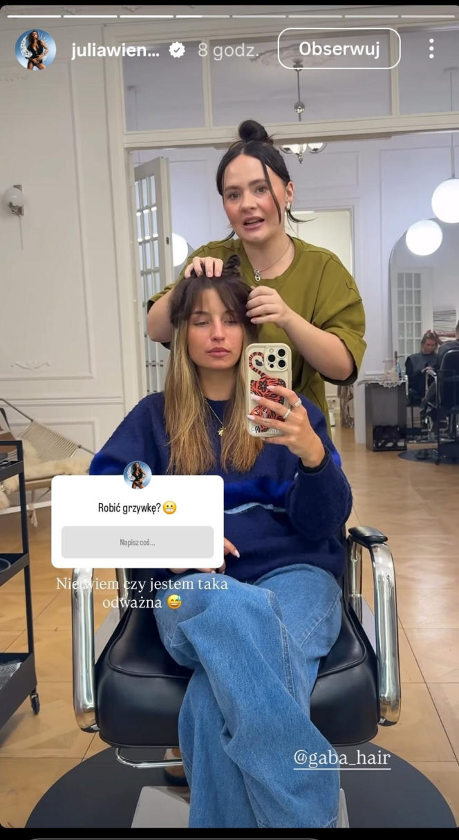 Julia Wieniawa już tak nie wygląda. Ale metamorfoza!