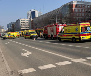 Zderzenie dwóch tramwajów na Ochocie. Są ranni