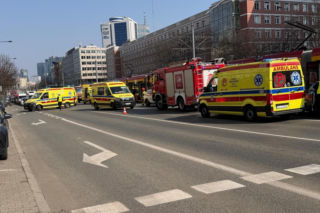 Zderzenie dwóch tramwajów na Ochocie. Są ranni