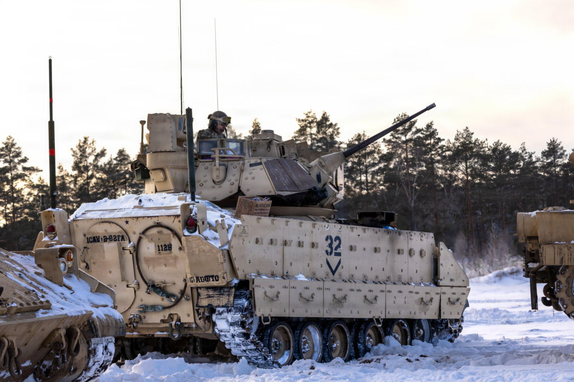 Ćwiczenia US Army na europejskich poligonach.