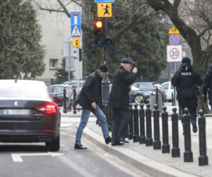 Szalony rajd limuzyny Macierewicza