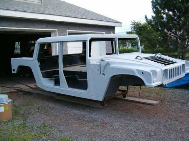 stary ford f-150 zamieniony w hummer-a h1