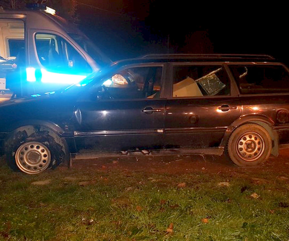 Jechał bez opony, zatrzymała go policja