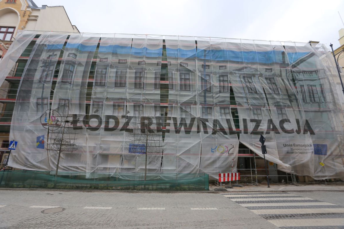 Remont kamienicy w centrum Łodzi. Całość wyniesie ponad 20 mln zł