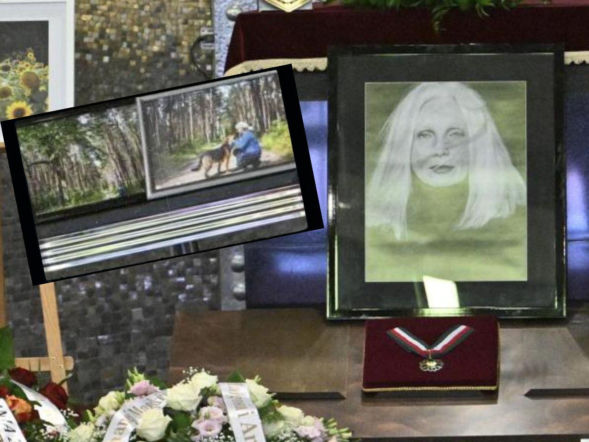 Te zdjęcia znalazły się przy urnie Magdy Umer. Miała nadzieję, że spotkają się w zaświatach. Poruszający gest najbliższych