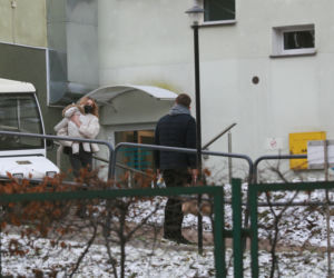 Wnusia Tuska już w domu