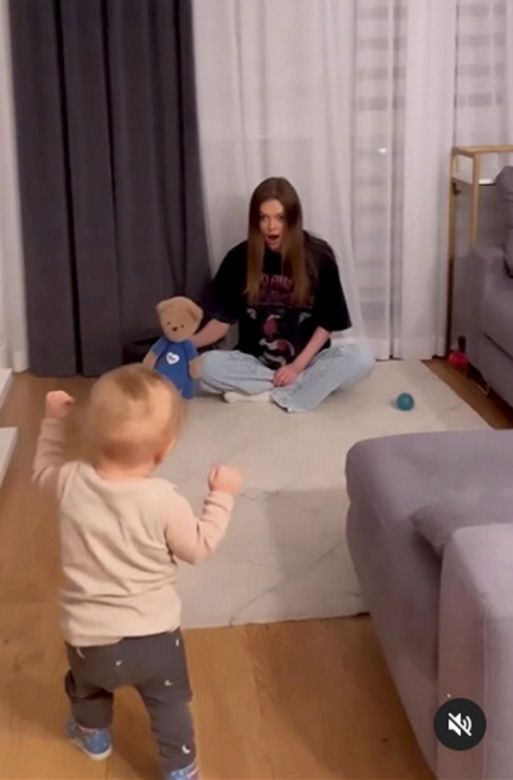 Nie świętował z synkiem, bo ma COVID