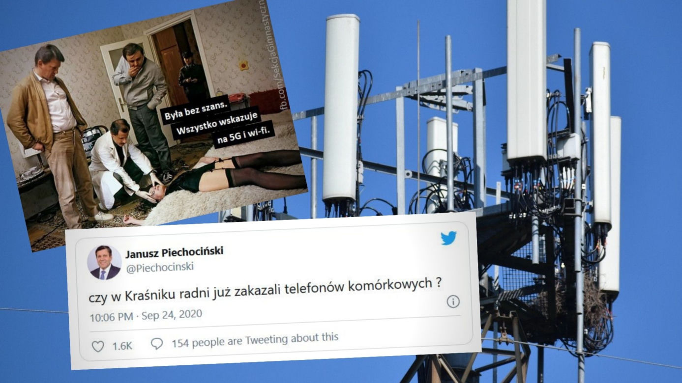 Kraśnik przeciw 5G i LGBT. Wysyp memów i komentarzy. Internet KPI z Kraśnika [MEMY]