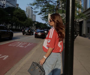 Anna Lewandowska poznaje Chicago