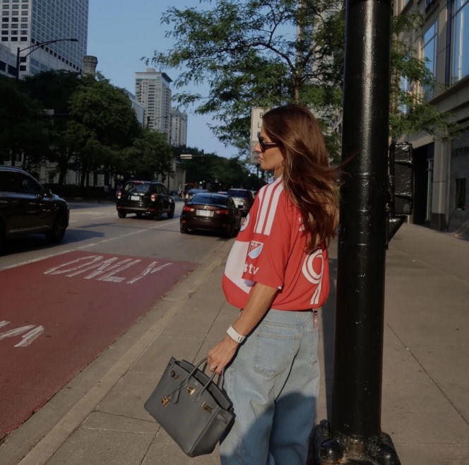 Anna Lewandowska poznaje Chicago