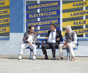 Ranczo 9 sezon. Pietrek (Piotr Pręgowski), Solejuk (Sylwester Maciejewski), Stach Japycz (Franciszek Pieczka)