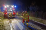 Pożar budynku w miejscowości Bartoszówka w powiecie grodziskim