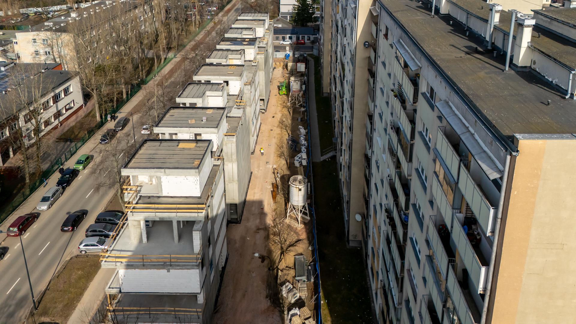 Wola Księcia Janusza w Warszawie w budowie