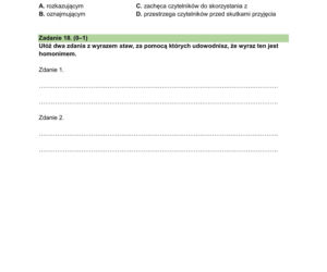 Próbny egzamin ósmoklasisty 2026 CKE: język polski, arkusze CKE, pytania i odpowiedzi