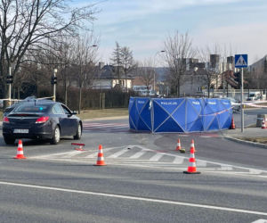 Rzeszów: Tragiczny wypadek na ul. Sikorskiego. Zginął rowerzysta [ZDJĘCIA]