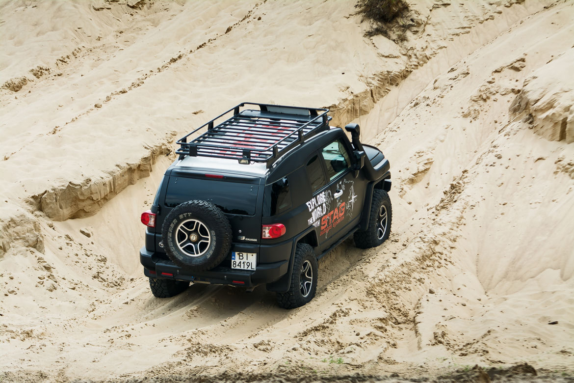 Toyota FJ Cruiser 4.0 V6 z instalacją CNG