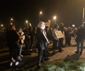 Protest kobiet w Przemyślu 