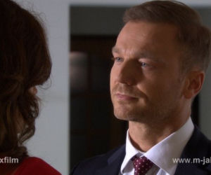 	M jak miłość odc. 1107. Sonia (Marta Król), Andrzej Budzyński (Krystian Wieczorek)