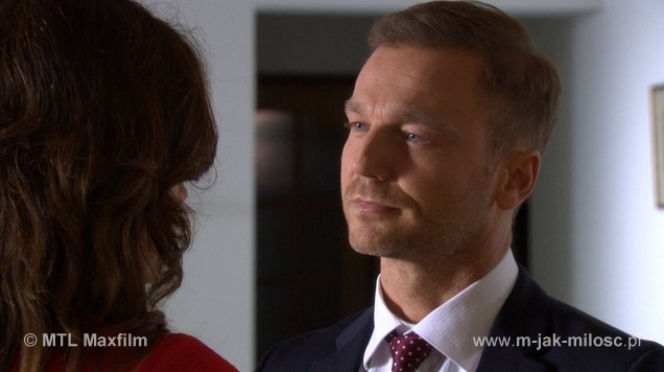	M jak miłość odc. 1107. Sonia (Marta Król), Andrzej Budzyński (Krystian Wieczorek)