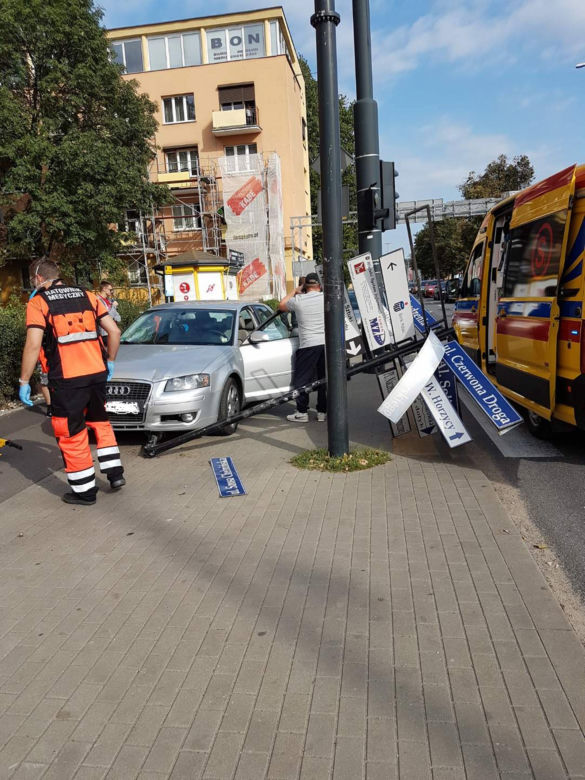 Została potrącona na chodniku. Poważny wypadek w Toruniu