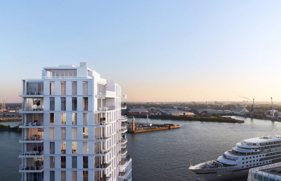 Z widokiem na HafenCity – nowy apartamentowiec Richarda Meiera