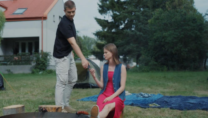 M jak miłość. Majka (Matylda Giegżno), Mateusz (Rafał Kowalski)