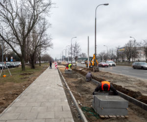 Roboty drogowe na ulicy Jagiellońskiej