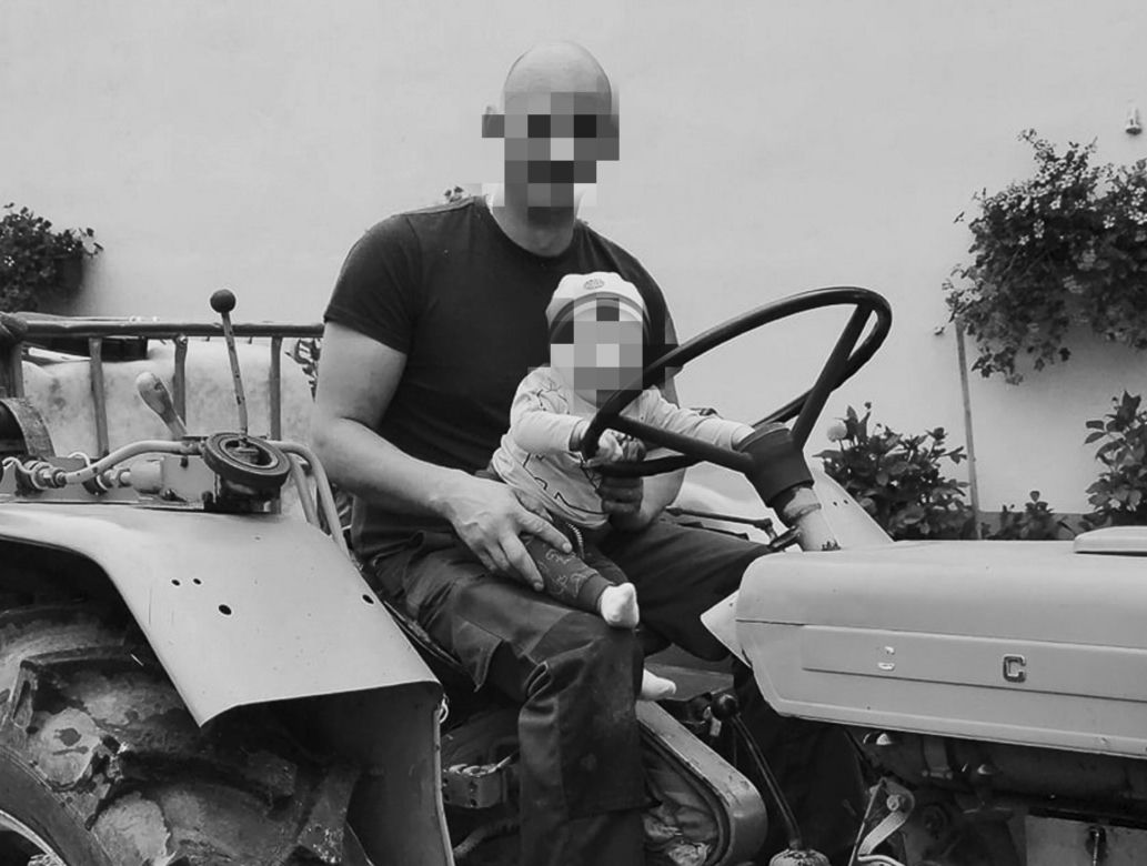 Zbyszek i 2-letni Hubert spoczęli w jednej trumnie
