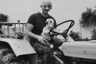 Zbyszek i 2-letni Hubert spoczęli w jednej trumnie