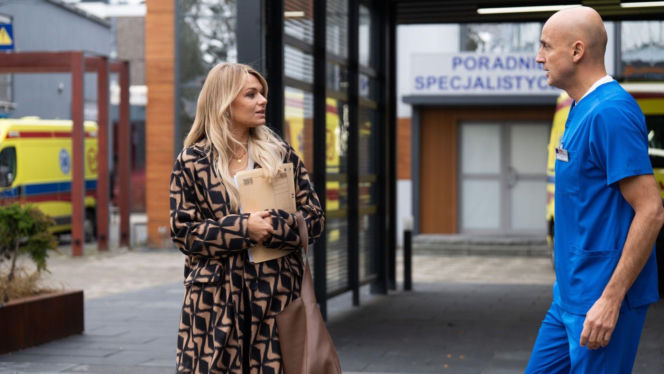 Na dobre i na złe odc. 986. Agata (Emilia Komarnicka), Rafał Konica (Robert Koszucki)