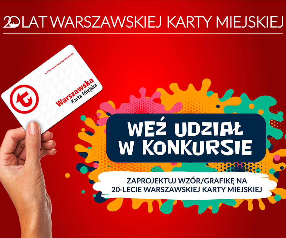 20 lat Warszawskiej Karty Miejskiej: wygraj darmowe przejazdy komunikacją miejską!