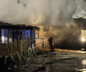 Krowa Diablica zobaczyła ogień i padła na zawał. Jarosław nie może się pozbierać. Miałem ochotę płakać