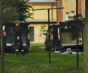 Horror w Złocieńcu. Dwa ciała w mieszkaniu