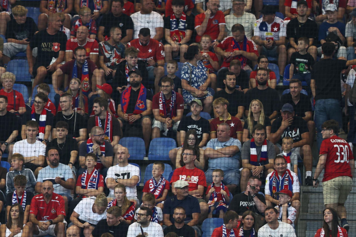 Wisła Kraków - Wisła Płock: Zdjęcia kibiców i zawodników z meczu 3, kolejki PKO BP Ekstraklasy