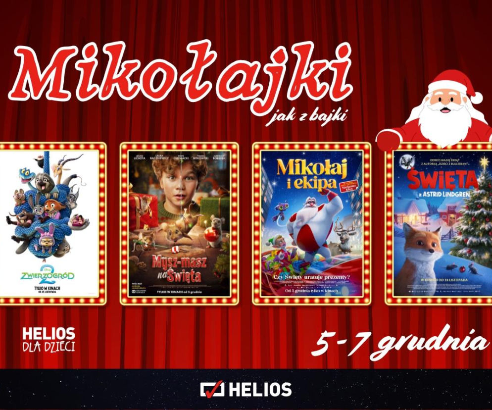 Trzydniowe „Mikołajki jak z bajki” w Siedleckim Heliosie 