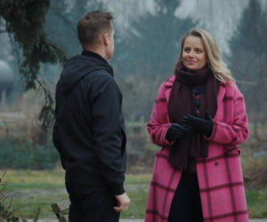 M jak miłość odc. 1927. Paweł (Rafał Mroczek), Judyta (Paulina Chruściel)