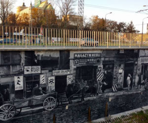 Historia Lublina pokazana na muralu