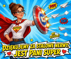 Zabawna kartka z okazji Dnia Nauczyciela