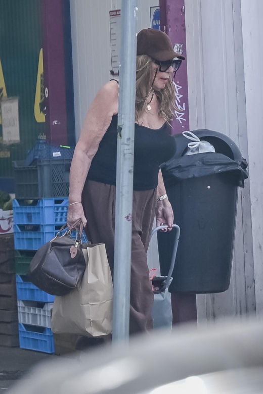Agnieszka Perepeczko wystroiła się na bazar