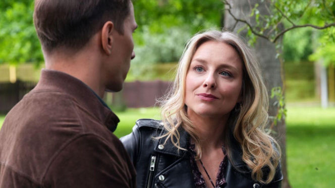 Barwy szczęścia odc. 3261. Tomasz Kępski (Jakub Sokołowski), Grażyna (Kinga Suchan)