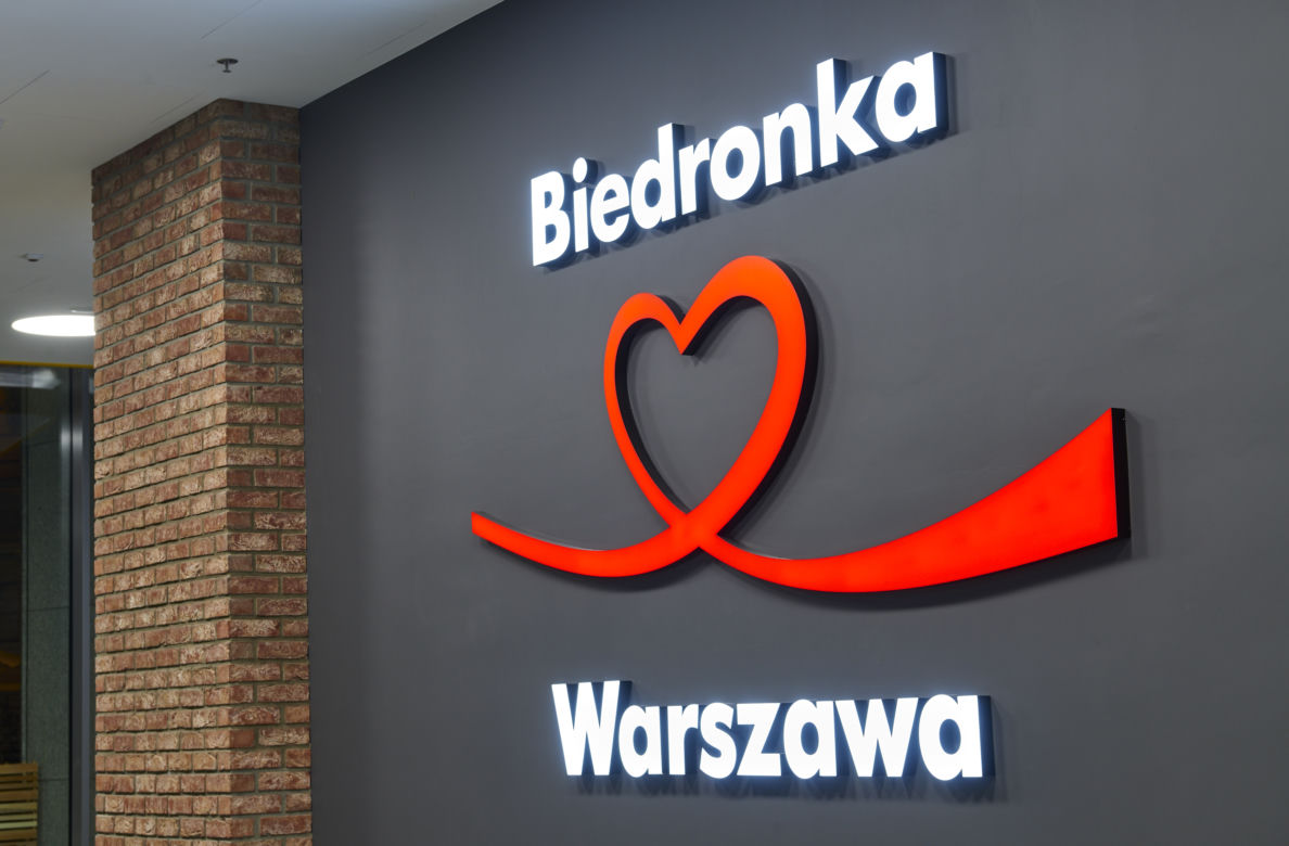 Wyjątkowa Biedronka w centrum Warszawy
