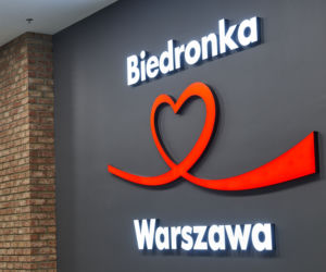 Wyjątkowa Biedronka w centrum Warszawy