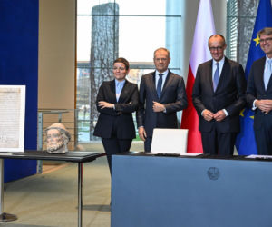 Ceremonia przekazania dóbr kultury podczas polsko-niemieckich konsultacji międzyrządowych