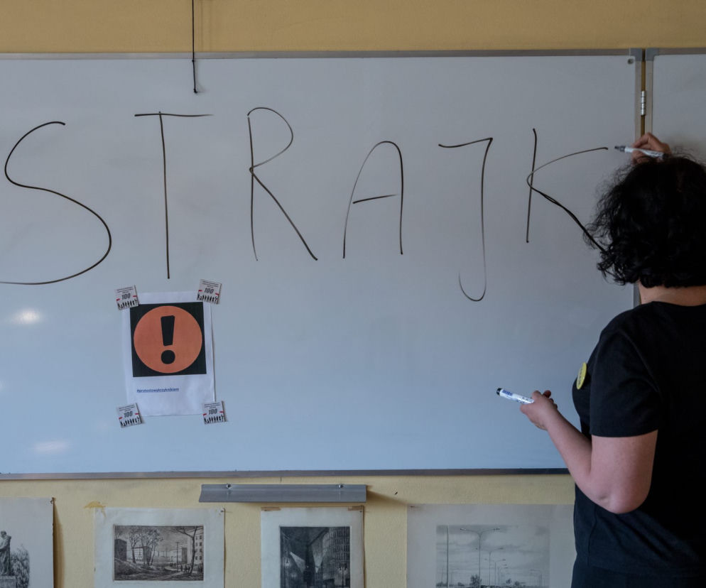 Strajk nauczycieli w całej Polsce