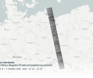 Pierwsze zdjęcia wykonane przez satelitę Sił Zbrojnych RP