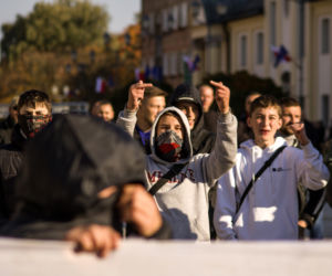 Marsz Równości w Białymstoku - kontrmanifestacja